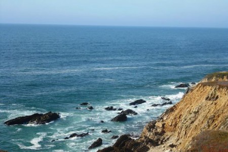 O Azul do mar